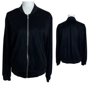 GBG Los Angeles Black Full Zip Jacket Small